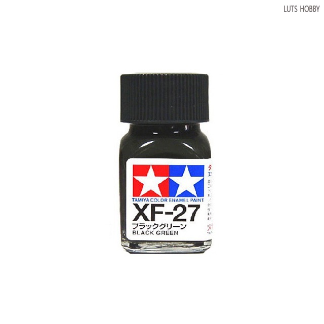 타미야 에나멜 XF-27 무광 블랙 그린 80327 - (주) 루츠돌